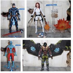 Collection Of Marvel Legends New Sealed And Preownd