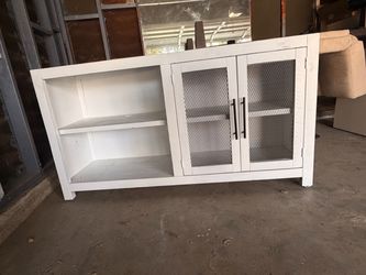 White TV Stand