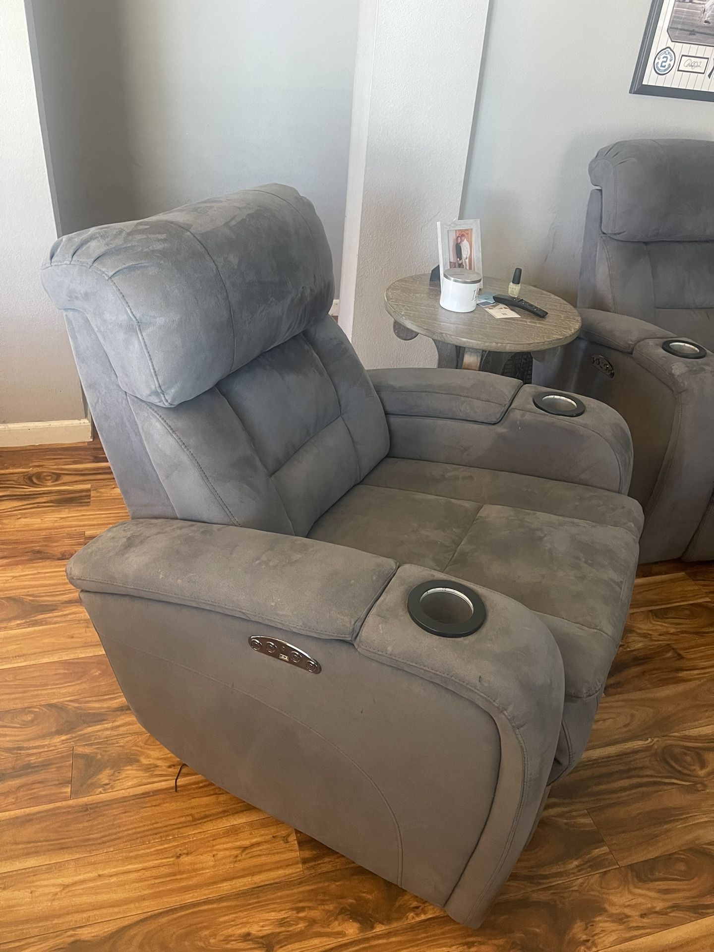 Broken reclining chair