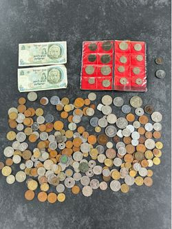 Vintage Estate Lot of 232 Global Tokens, History Ephemera & Ancient Pieces