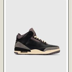 Jordan 3 A Ma Maniere Size 11w/9.5m