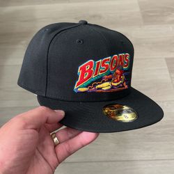 Bison New Era Hat Size 8