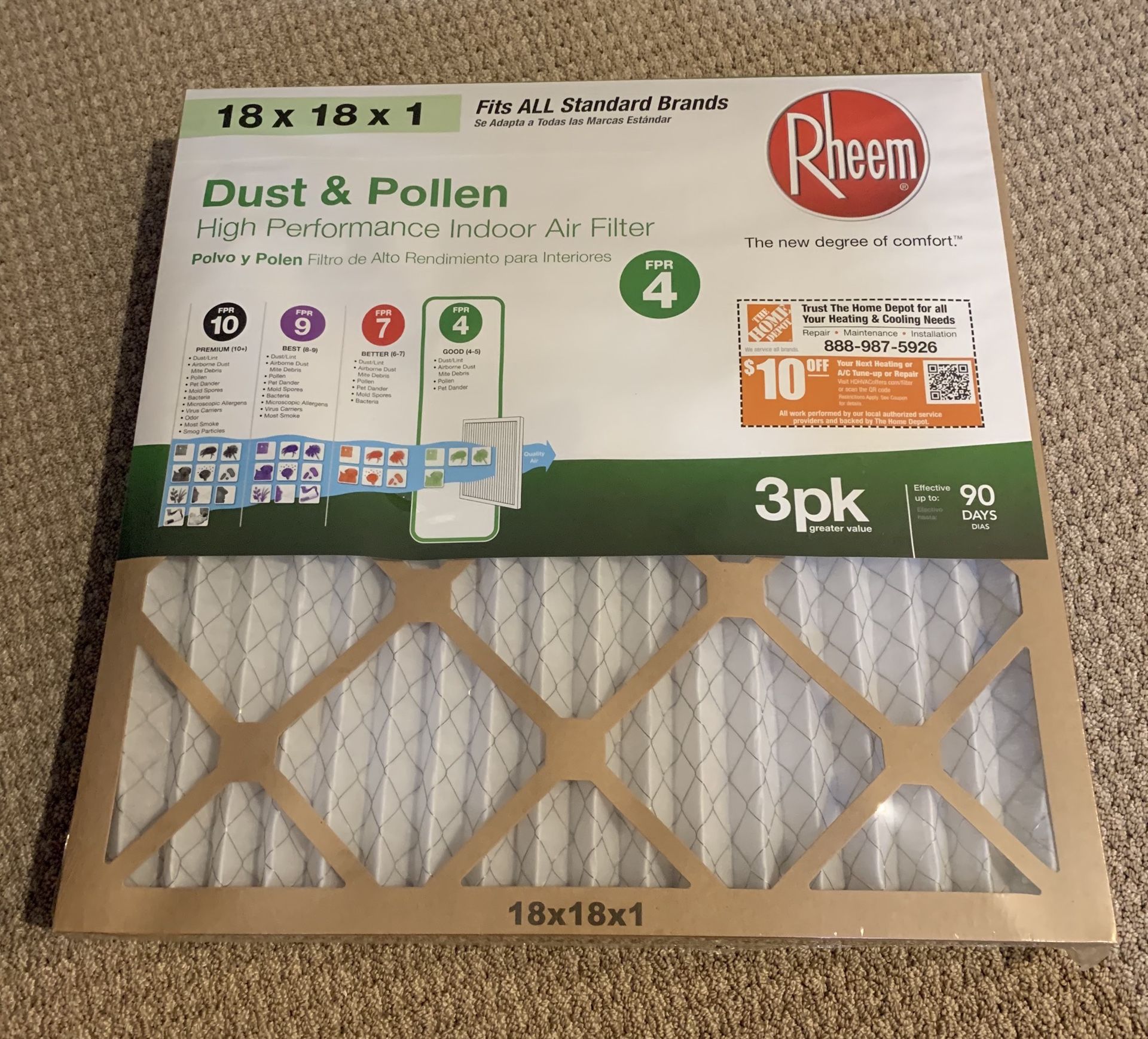 Air filter-3 pack