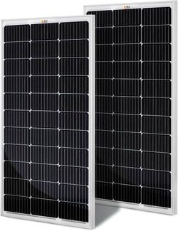 100 Watt Solar Panel | Premier 12V Off-Grid Solar Panel for Vans, Campers, Boats