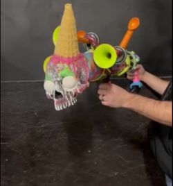 Halloween Prop Horn