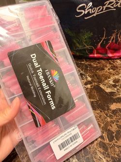 EBANKU Dual Toenail Forms Set
