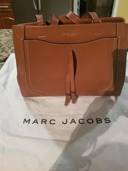 Marc Jacobs authentic leather cognac bag