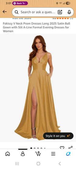 Used once  bridesmaid dress - size 12