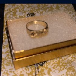 Gold Nugget Ring 