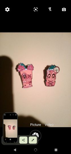 Charlie and Vaggie Hazbin Hotel metal pins