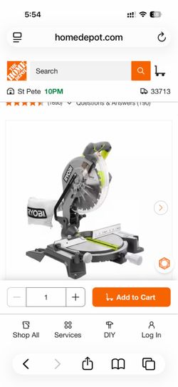 14 Amp Corded 10 in. Compound Miter Saw with LED Cutline Indicator
