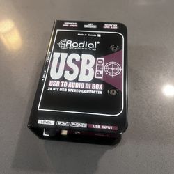 Radial Engineering USB-Pro Stereo USB Laptop DI