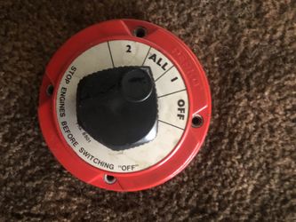 Boat Power Switch.