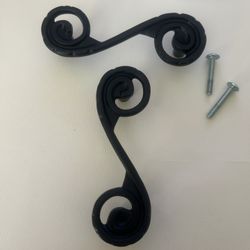 Cabinet Pull Handles -Black Metal Brand New
