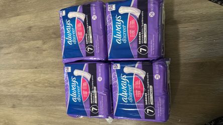 Always Discreet Ultimate Extra Long Pads Level 7 (4 packs)