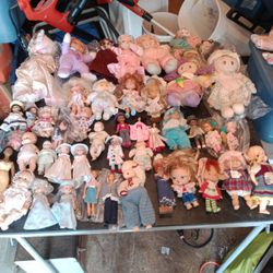 55 Little Dolls.Vintage,Very Collectible 