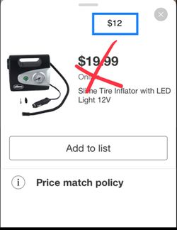 Aliñe tire inflador12 v