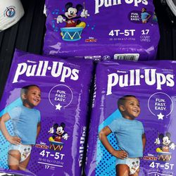 Huggies diapers Pull ups size 4T/5T