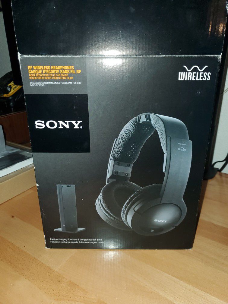 Sony Wireless Headphones TMR-RF9854