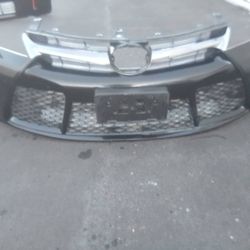 2015-2017 Toyota Camry Complete Front Bumper Oem.