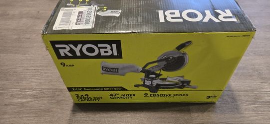 Ryoby Compound Miter Saw 7 1/4 $ 100