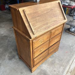 Vintage Secretary Desk  (smaller size)