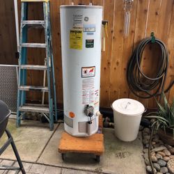 GE water heater works great changed out for hot water on demand