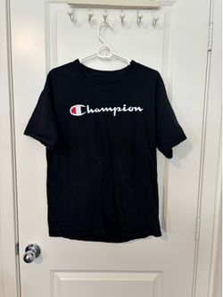 Champion Black T-Shirt