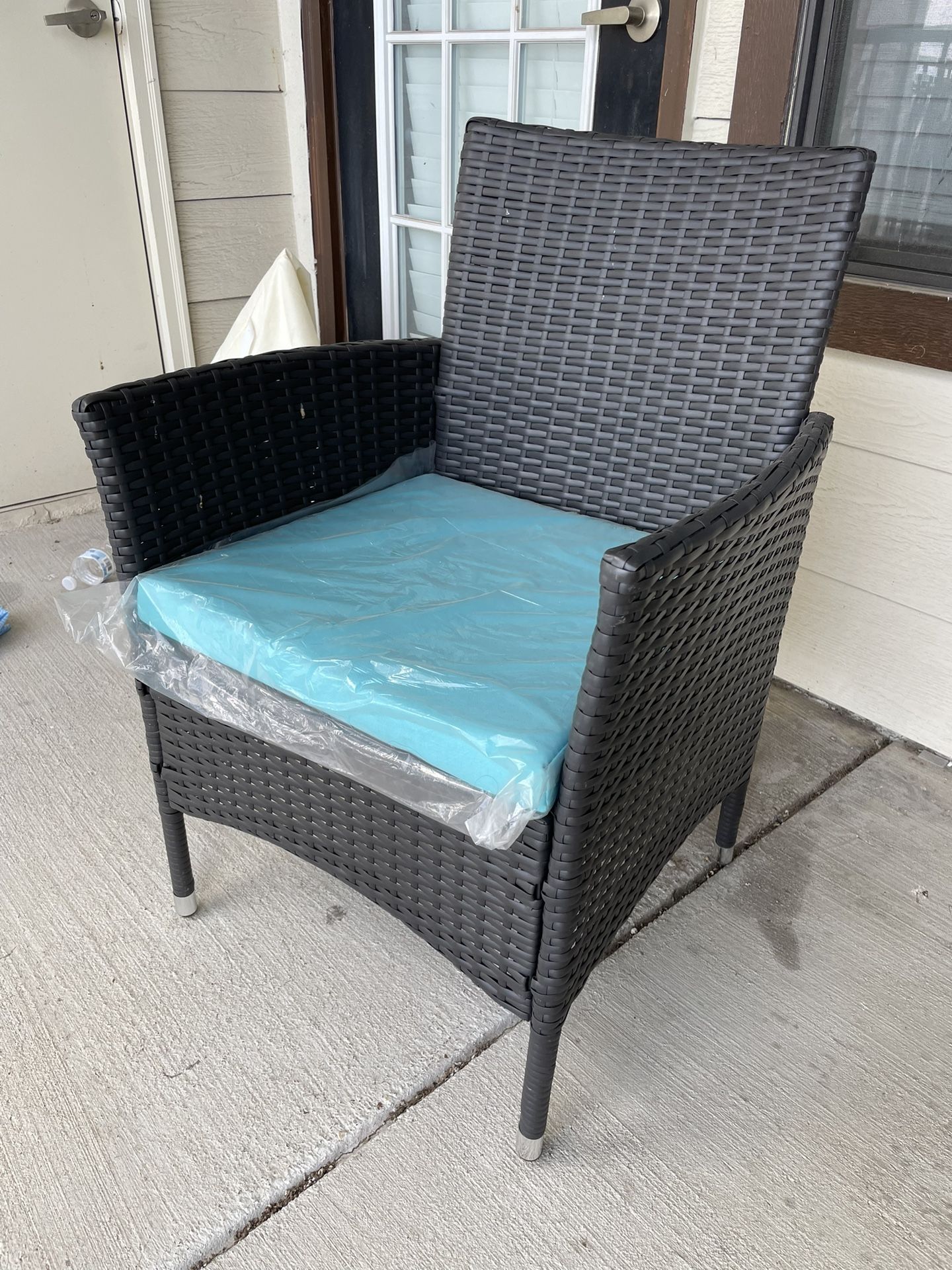 Teal patio Furniture Set 