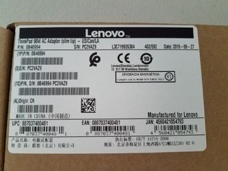 Brand New ThinkPad 90w AC adapter slim tip