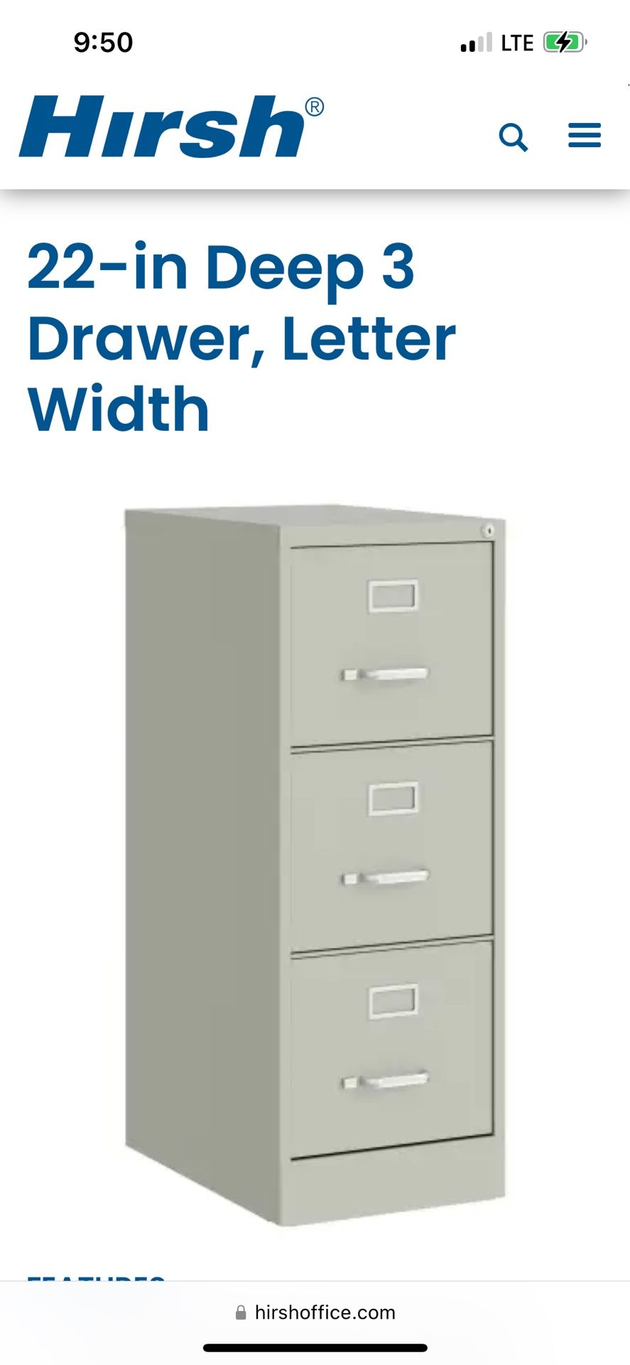 File Cabinet New