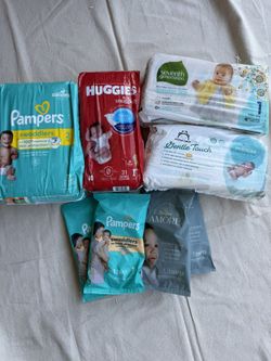 Diapers - Size NB & 1
