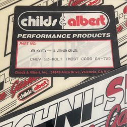 Chevy 12 Bolt Rear End  Differiantial Gaskets