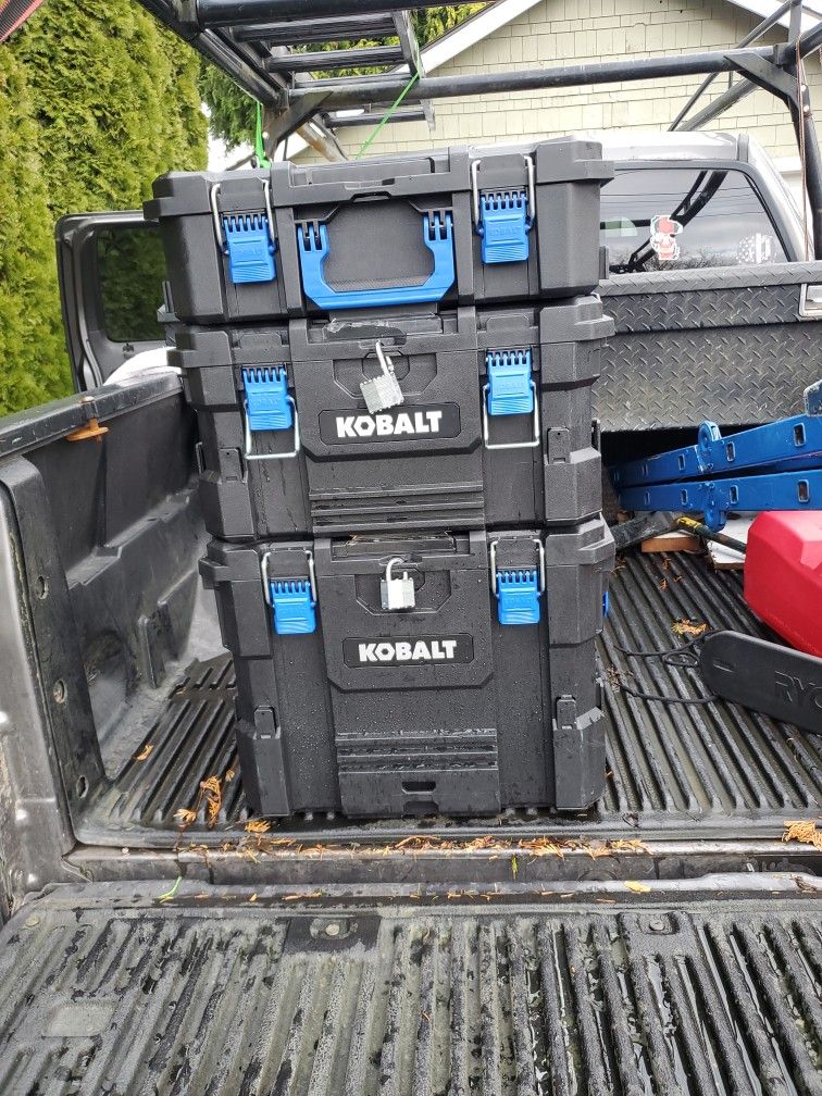 Kobalt Packout Boxes