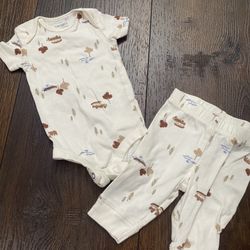 Boys Shirt And Pants Size 3 Months By Carters #20