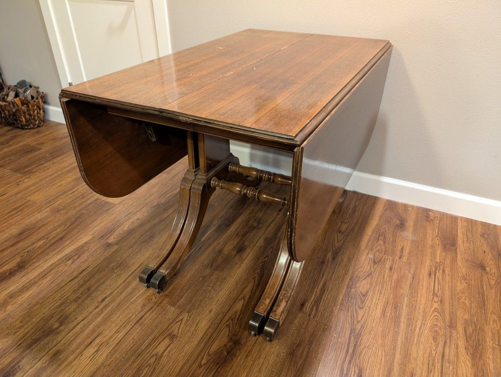 Dining Table With Table Leaves
