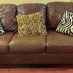 Australian Leather Couch Excellent Condition Can Deliver Okc Area 30