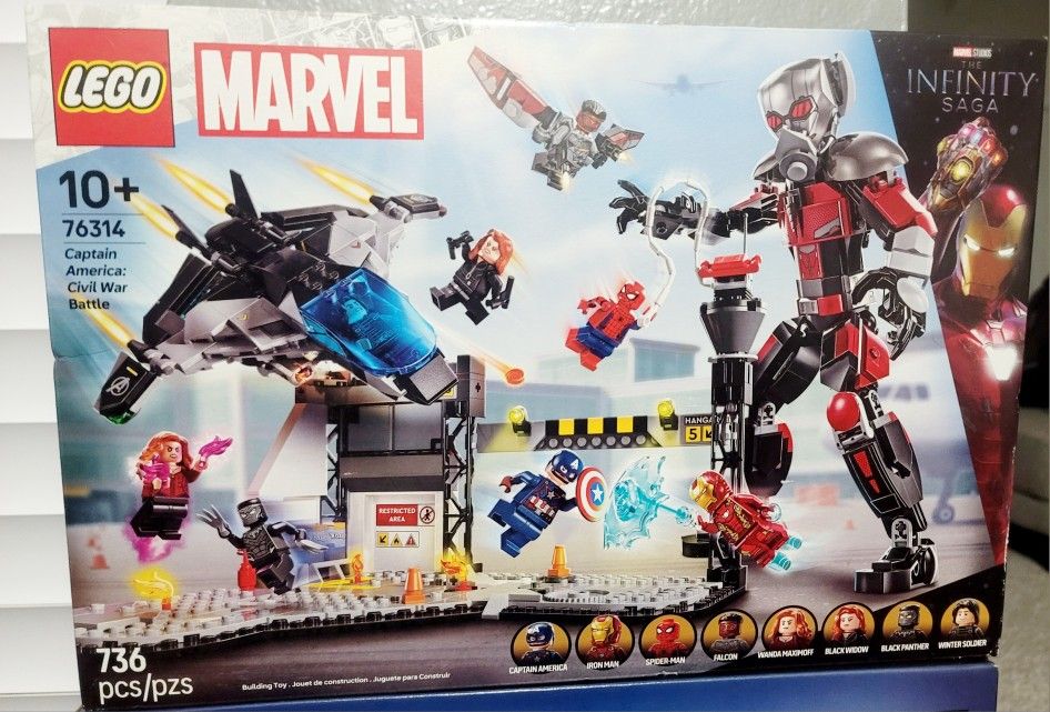 Lego Marvel Captain America Civil Battle