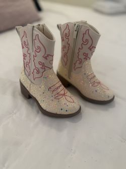 White Cowgirl Boots Toddler
