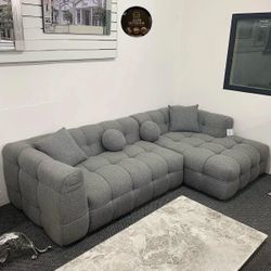 New Grey Sectional