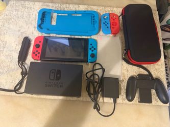 Nintendo Switch with Dock and Accessories