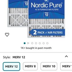 Nordic Air 20x25x5 Air Filter