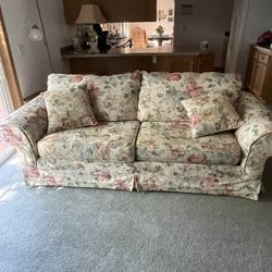 Free Couch And Chair in Good Condition