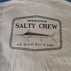 Salty Crew Shirt Size L
