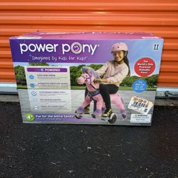 Power Pony Powered Ridable Pony Ride-On at Riding Toy - Princess Zume