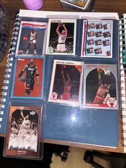 Michael Jordan , Larry Bird, Dwayne Wade Cards