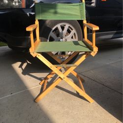 Used green directors chair good condition