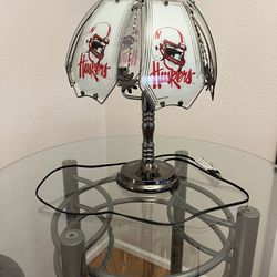 Vintage Nebraska huskers lamp