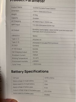 Portable power station (Aferiy)