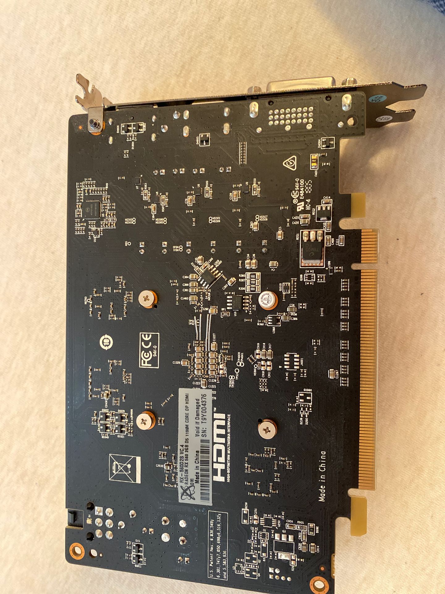 Radeon RX 560 2Gb GPU